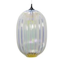 Lustre Pendente Metal Cristal Furtacor Quente Impecavel Lustre Pendente Metal Cristal Furtacor Quente Impecavel