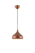 Lustre/Pendente Mini Gota Cobre - Startec