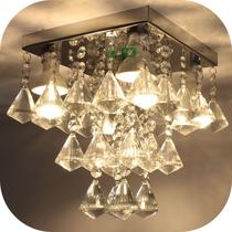 Lustre Pendente Moderno Com Peão De Cristal De 40mm