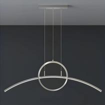 Lustre Pendente Moderno Elegância Geométrica Led 3 Em 1