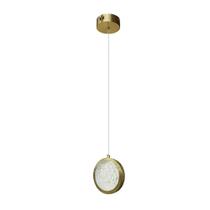 Lustre Pendente Moderno Led 7w 3000k Bronze 15cm Bivolt Orion