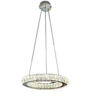 Lustre Pendente Moderno Luxo Cristal K9 Redondo