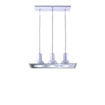 Lustre Pendente Multhi Quadrado 3 Bc/Bc Com Vidro Espelhado Startec Lustre Pendente Multhi Quadrado 3 Bc/Bc Com Vidro Espelhado Startec