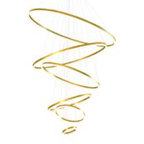 Lustre Pendente Nitrolux LP-802 Dourado Led Bivolt Lustre Pendente Nitrolux LP-802 Dourado Led Bivolt
