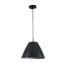 Lustre Pendente Nordecor Bucket D11285 Preto E27 Bivolt