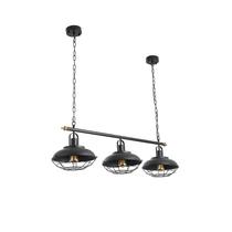 Lustre Pendente Nordecor Grid LD5114 Preto E27 Bivolt Lustre Pendente Nordecor Grid LD5114 Preto E27 Bivolt