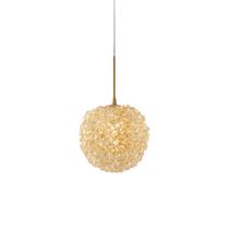 Lustre Pendente Nordecor Jou 2736 Ouro Champagne G9 Bivolt