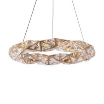 Lustre Pendente Nordecor Kazy 2881 Ouro Brilho Led Bivolt Lustre Pendente Nordecor Kazy 2881 Ouro Brilho Led Bivolt