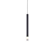 Lustre Pendente Nordecor Lana 2691 35cm Preto Led Bivolt