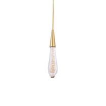 Lustre Pendente Nordecor Leah 2409 Dourado LED Bivolt