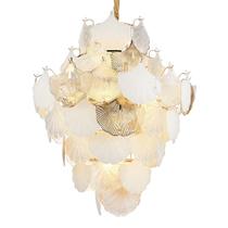 Lustre Pendente Nordecor Musche 2904 Ouro Brilho E14 Bivolt