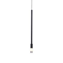 Lustre Pendente Nordecor Nima 2678 Preto 3000K Led Bivolt