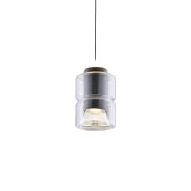 Lustre Pendente Nordecor Roz 2697 Preto Led Bivolt