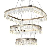 Lustre Pendente Nordecor Stenna 2897 Ouro Brilho Led Bivolt