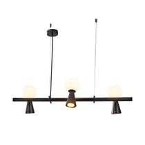 Lustre Pendente Nordecor Teas 2468 Preto G9 / Gu10 Bivolt