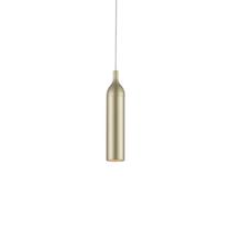 Lustre Pendente Nordecor Wisi 2680 Dourado Fosco Led Bivolt