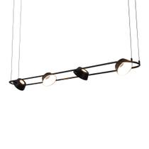 Lustre Pendente Nordecor Zavi 2548 Preto Led Bivolt Lustre Pendente Nordecor Zavi 2548 Preto Led Bivolt