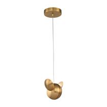 Lustre Pendente Papillon 12cm x 12cm 2x3w 3000k EG001 Bella Iluminação