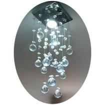Lustre pendente para lâmpada tradicional E27,de cristal legítimo - J&A Lustres