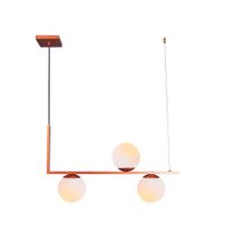Lustre Pendente Para Sala Jabuticaba Havana L3 Vidro Industrial Moderno E27 Bivolt