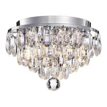 Lustre Pendente Plafon 27cm Cristal Legítimo K9