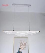 Lustre Pendente Premium Com Design Ondulado De Led 3 Em 1 Lustre Pendente Premium Com Design Ondulado De Led 3 Em 1