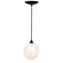Lustre Pendente Preto Harmony Bolinha Ambar Lustre Pendente Preto Harmony Bolinha Ambar