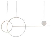 Lustre Pendente Quality Mallen LED 36W - Branco