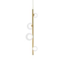 Lustre Pendente Quality Orbit 1530 Dourado / Transparente G9 Lustre Pendente Quality Orbit 1530 Dourado / Transparente G9