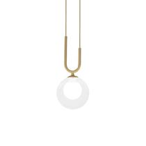 Lustre Pendente Quality Orbit II 1552 Dourado / Transparente G9 Bivolt