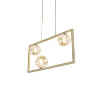 Lustre Pendente Quality Orbit Ii 1556 Dourado G9 Bivolt Lustre Pendente Quality Orbit Ii 1556 Dourado G9 Bivolt