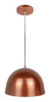 Lustre Pendente Retrô Enerlux E27 Pequeno para Bancada Cozinha Área Gourmet Sala de Jantar e Decoração Moderna