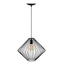 Lustre Pendente Rubi Preto - Sofisticação e Funcionalidade para Salas e Cozinhas