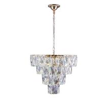 Lustre Pendente Sala de Jantar Cristal Legítimo Fasano 50CM Bivolt