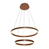 Lustre Pendente Sindora Dcd03001 Marrom Led Bivolt Lustre Pendente Sindora Dcd03001 Marrom Led Bivolt