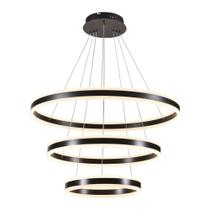 Lustre Pendente Sindora DCD03019 Preto Led Bivolt