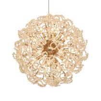 Lustre Pendente Sindora DCD06224 60cm Dourado E14 Bivolt Lustre Pendente Sindora DCD06224 60cm Dourado E14 Bivolt