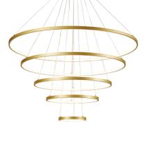 Lustre Pendente Sindora QD05453 Dourado Led Bivolt