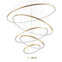 Lustre Pendente Skylight Júpter 4039 Led Bivolt Dourado Lustre Pendente Skylight Júpter 4039 Led Bivolt Dourado