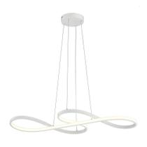 Lustre Pendente Skylight Strip 3016 Led Bivolt Branco