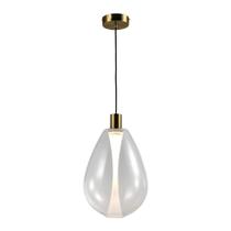 Lustre Pendente Skylight Thunder 4042 G Led Bivolt Dourado / Transparente Ky-4042tg Lustre Pendente Skylight Thunder 4042 G Led Bivolt Dourado / Transparente Ky-4042tg