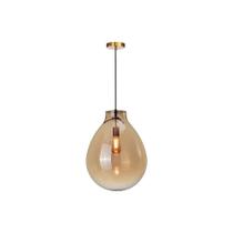 Lustre Pendente Skylight Tommy 3039 P E27 Bivolt Bronze-conhaque Sky-3039p Lustre Pendente Skylight Tommy 3039 P E27 Bivolt Bronze-conhaque Sky-3039p