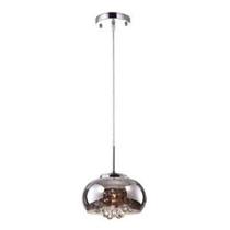 Lustre Pendente Soho 22CMX12CM Bella Iluminação Cromado