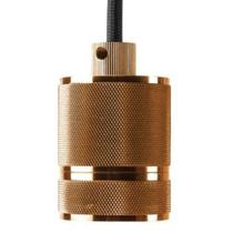 Lustre Pendente Soquete Socket Bella Iluminação Cobre