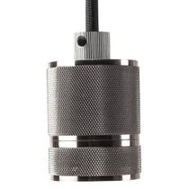 Lustre Pendente Soquete Socket Bella Iluminação Cromado