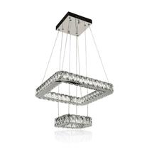 Lustre Pendente Square LED 48W com Controle Remoto Lustre Pendente Square LED 48W com Controle Remoto