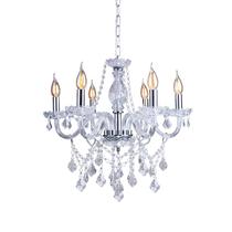 Lustre Pendente Startec France 6 Cristal Transparente E14 Bivolt