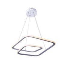 Lustre Pendente Straw Led Integrado 52W Sala Quarto 3 Cores em 1 Bivolt Cor:BrancoVoltagem:110V/220V - Bivolt