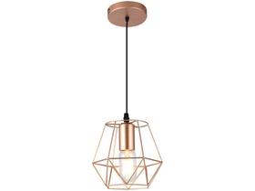 Lustre Pendente Taschibra Aramado Grid Cobre E27 Bivolt Lustre Pendente Taschibra Aramado Grid Cobre E27 Bivolt