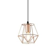 Lustre Pendente Taschibra Aramado Grid Cobre E27 Bivolt Lustre Pendente Taschibra Aramado Grid Cobre E27 Bivolt